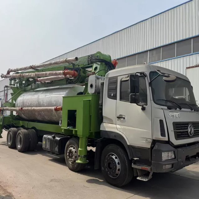 High Efficiency Mixer Pump Truck